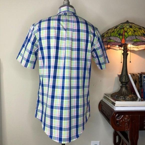 Brooks Bros Button Down in Plaid Short Sleeve - Picture 3 of 5